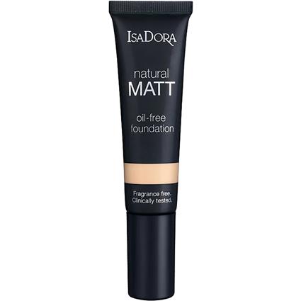 IsaDora Natural Matt Oil-Free Foundation 12 Sand