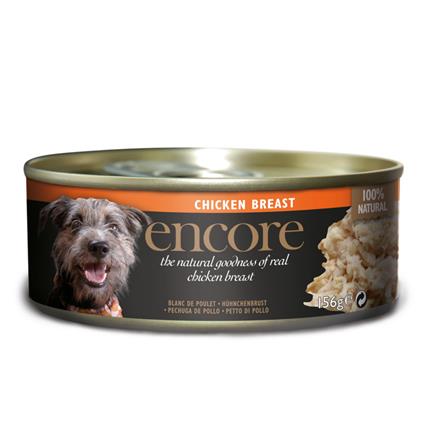 Encore em latas 12 x 156 g comida húmida para cães - Peito de frango com arroz