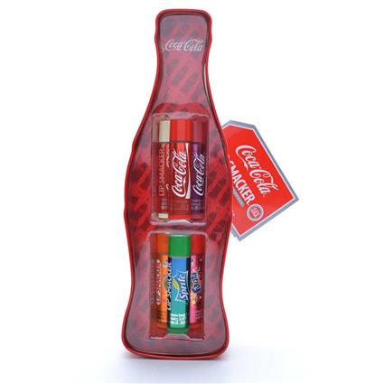 BOTELLA METALICA COCA COLA LIP 6 BALSAMOS.
