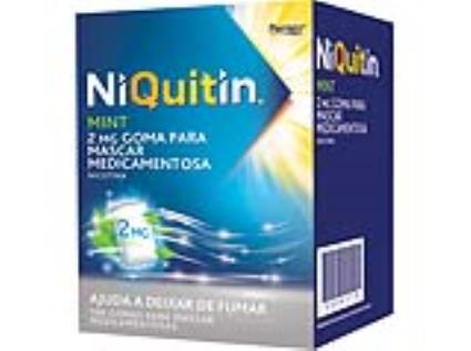 Gomas Niquitin Menta Fresca 2mg 100uni