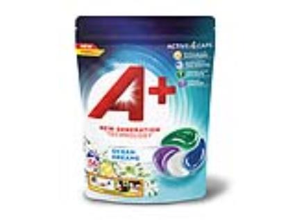 Detergente Roupa Máquina Cápsulas A+ Ocean Dream 56d