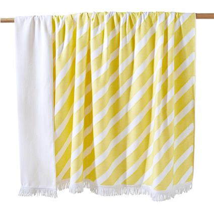 Hello Blogzine X La Redoute Interieurs Toalha de praia fouta XXL, forro em turco