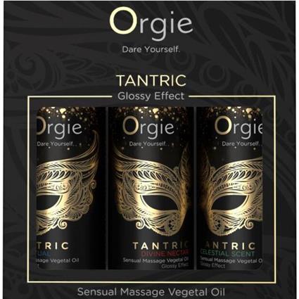 ORGIE - ÓLEO DE MASSAGEM SENSUAL TÂNTRICO COLEÇÃO MINI SIZE