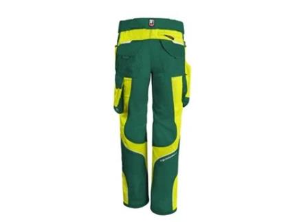 Calças de Trabalho QUALITEX WORKWEAR Iron Tecido Misturado (Verde e Amarelo - Tam: 74)