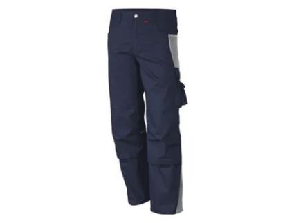 Calças de Trabalho QUALITEX WORKWEAR Pro Tecido Misturado (Azul e Cinzento - Tam: 54)