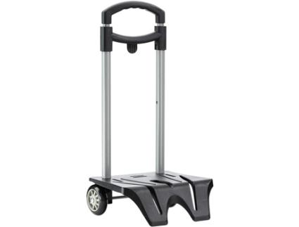 Porta Mochila Carrinho Extensível Miquelrius - Preto