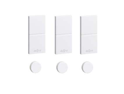 Pacote de 3 Detectores Miniatura de Abertura Diag39Apx Diagral DIAGRAL