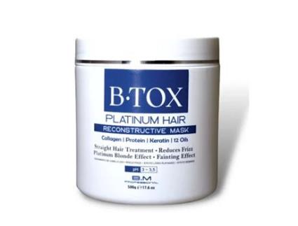 Máscara para o Cabelo BRAZILIANHAIRPRODUCTS Capillaire Platinum Hair (500 ml)