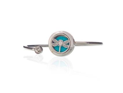 Pulseira de Cristal de Aromaterapia Libélula 20Mm