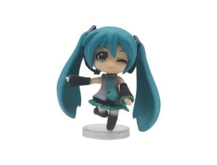 Figura Aksi Anime Hatsune Miku Hadiah Ornamen Koleksi Mainan Buatan Tangan Versi Q Lucu Natal