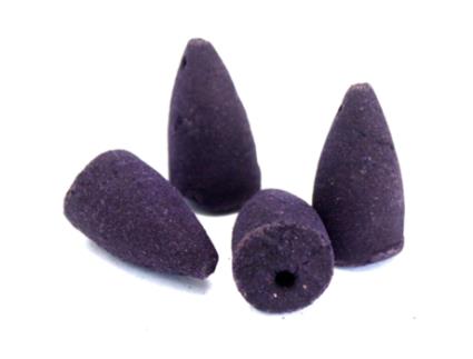 Cones Do Incenso Do Refluxo de Aromatika Lavanda 10 Cones 8X2.5X7 Cm