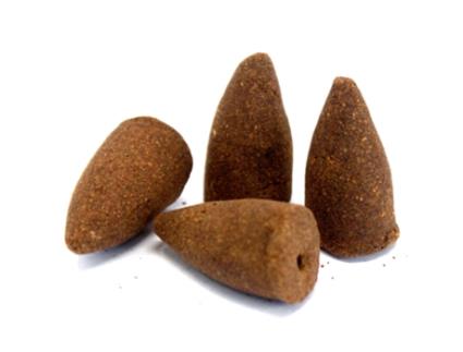 Cones de Incenso para Refluxo Aromatika Sândalo 10 Cones 8X2.5X7 Cm