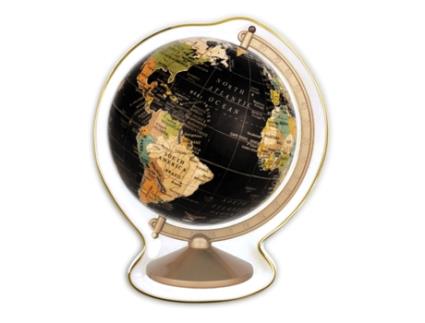 Livro vintage globe shaped medium porcelain tray de galison (inglês)