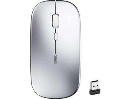Rato SEIGNEER PM1 (Wireless - Cinzento)