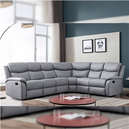 Sofá de Canto com Relax Indianapolis