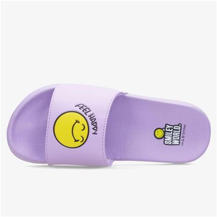 Chinelos Smiley - Roxo - Chinelos Mulher tamanho 36