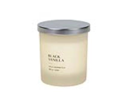 Vela Em Copo Vidro Manulena Black Vanilla 180g