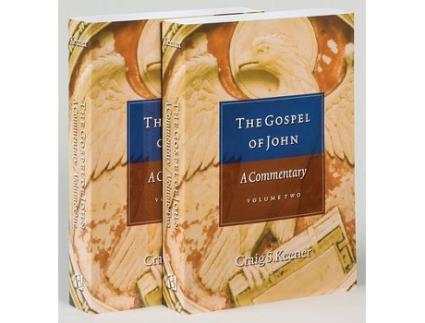 Livro the gospel of john de craig s. keener (inglês)