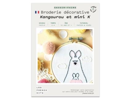 Caixa Diy Bordados Decorativos Cangurus Les French Kits