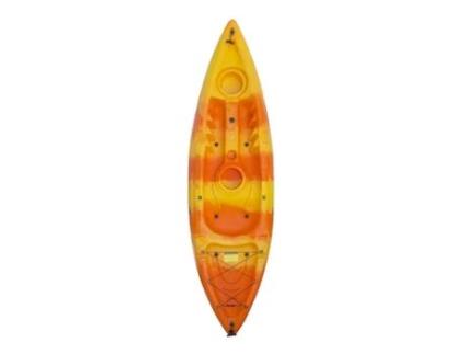 Caiaque WATERFALL Touring One (Laranja - HDPE - Até 150 kg)