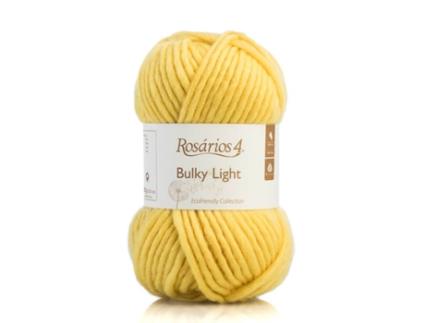 Fio de La ROSARIOS 4 Bulky Light 100G Amarelo 127