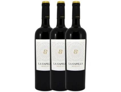 Vinho FINCA LA CAPILLA Finca La Capilla Merlot Vino De La Tierra De Castilla Y León Crianza (0.75 L - 3 unidades)