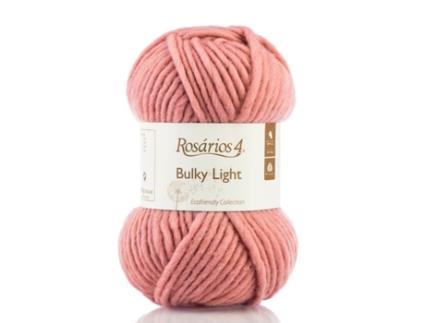 Fio de La ROSARIOS 4 Bulky Light 100G Rosa Velho 129
