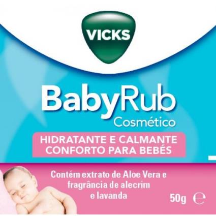 BABYRUB POMADA HIDRATANTE CALMAMTE 50G