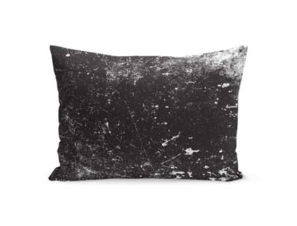 Fronha de Almofada ECZJNT Contra Sobreposição de Tinta Preta Dust (50x75 cm)