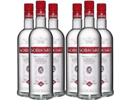 Vodka Sobieski Caixa 6 unidades