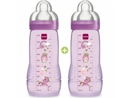 Conjunto de biberões MAM 2 uds (330 ml)