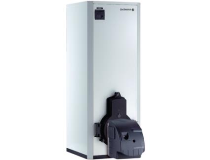Caldera de Fuel de Acero Chimenea Biofioul Premys de Dietrich 27 Kw + Depósito de 100 L Con Quemador