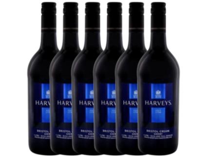 Generoso HARVEY'S Harvey's Bristol Cream Jerez-Xérès-Sherry 0.75 L (6 unidades)