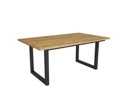 Mesa de Refeição SKRAUT HOME Tetrix 8 Lugares (Carvalho - Melamina - 167 x 90 x 75 cm)