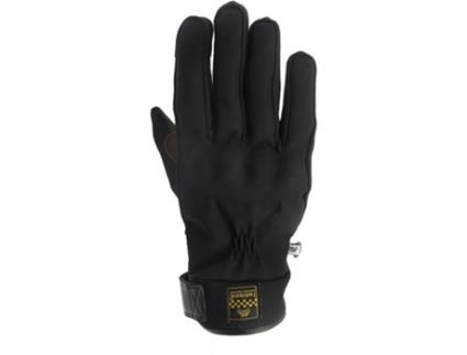 Luvas de motocicleta de couro extensível Helstons Justin