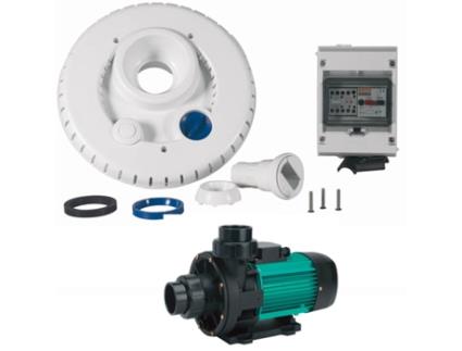 44M3 / H Kit De Bomba + Frente + Caixa Elétrica Para Nadar Contra A Corrente Ncr2 Wiper3 300 Mono ESPA