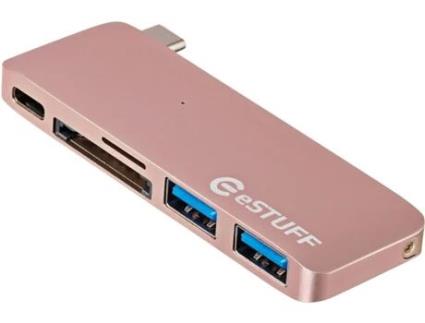 Hub ESTUFF ES84121 (USB-C)