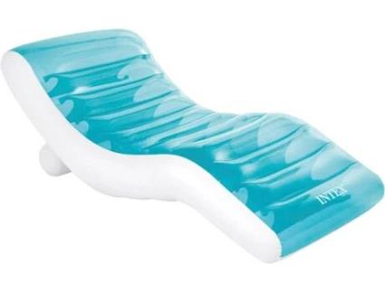 Espreguiçadeira Insuflável INTEX Splash Lounge (Azul - 191x99 cm)