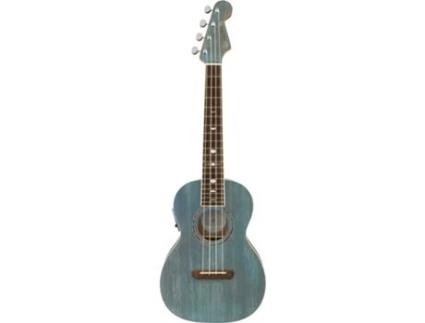 Fender Ukulele Eletrificado Dani Harrison Turquoise