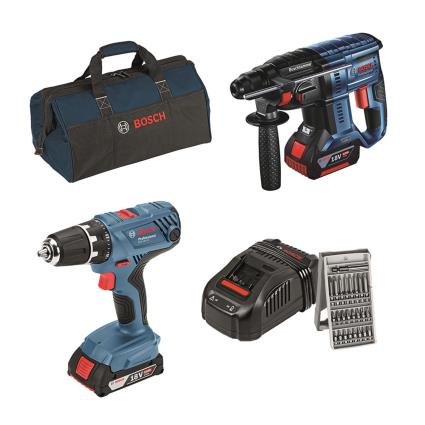Conjunto de ferramentas  PRO GSR 18V-21 + GBH 18V-21
