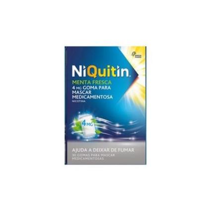 Niquitine Gomas Menta 4,0mg 30 Unidades