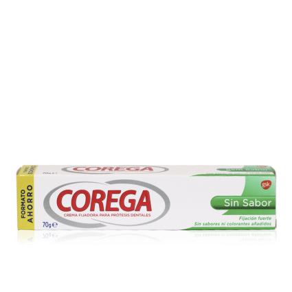 Corega Creme fixador para prótese dentária sem sabor - 70g
