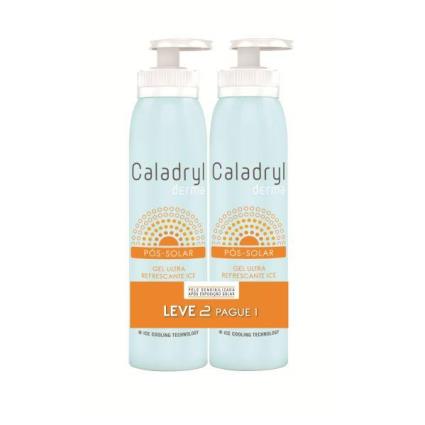 Caladryl Derma Pós-Solar Ice - 150 ml com oferta da segunda unidade