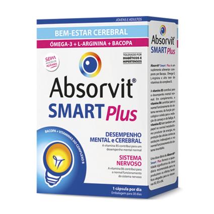 Absorvit Smart Plus 30 Cápsulas