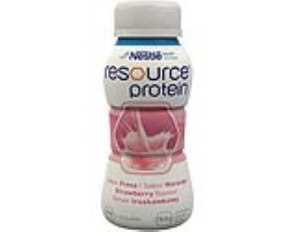 Resource Protein solução oral de morango - 200 ml x 4