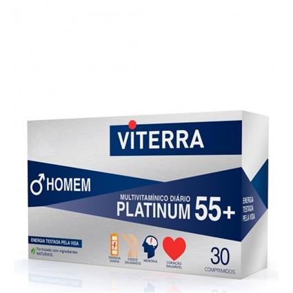 Viterra Platinum 55+ Homem - 30 comprimidos