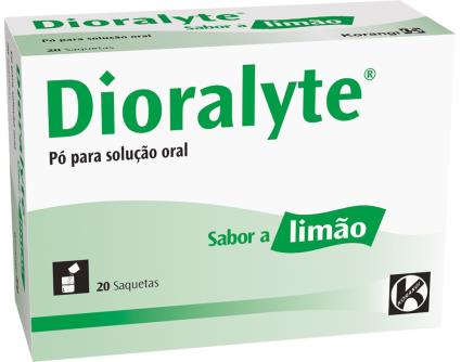 Dioralyte 20 Saquetas Sabor Limão