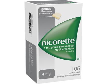 Nicorette Clássicas 4mg 105 Gomas