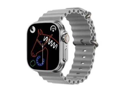 Smartwatch KLACK® S 8 Ultra Modos de Corrida Completo Universal Cinzento