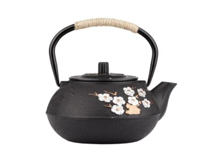 Chaleira XGF 600 Ml Japonês  SérieBambu Painted SérieFerro Fundido